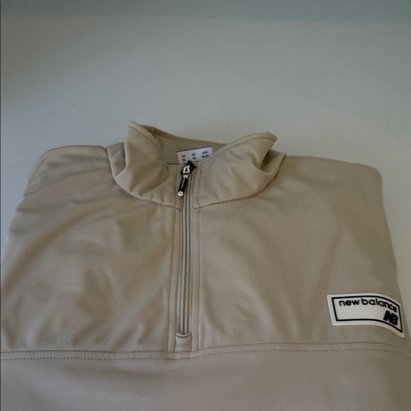 New Balance Beige Windbreaker Jacket - Picture 13 of 13